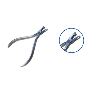 GrinA+ 36004 Punch Plier Used on Clear Aligner